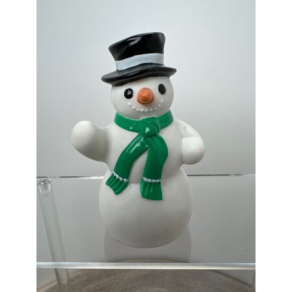 Fisher-Price Loving Family Dollhouse Snowman Figure Winter 1996 - Picture 1 of 3